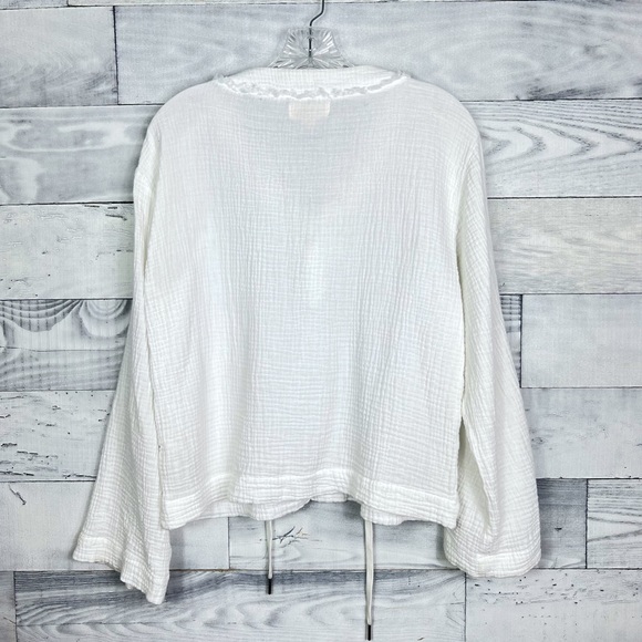 ❌SOLD❌Cloth & Stone Gauze Top - Picture 5 of 5